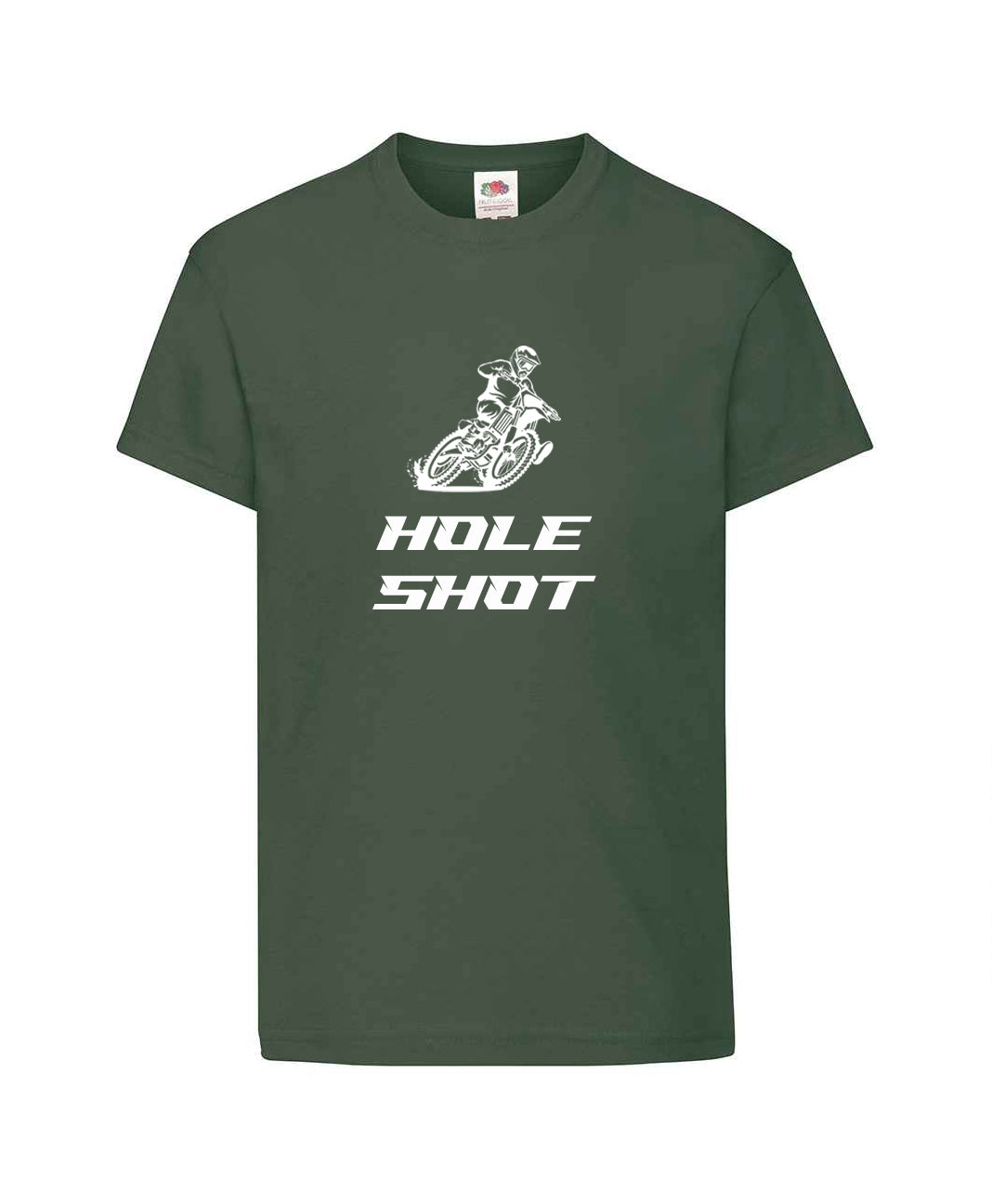 Bottle Green T-Shirt - Hole Shot