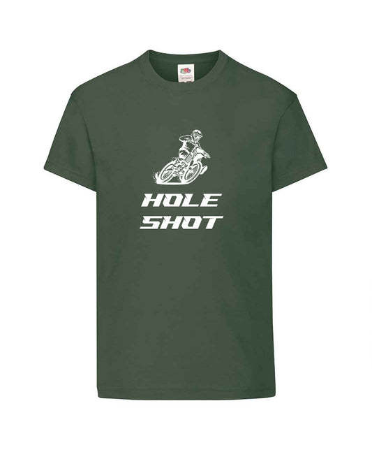 Bottle Green T-Shirt - Hole Shot