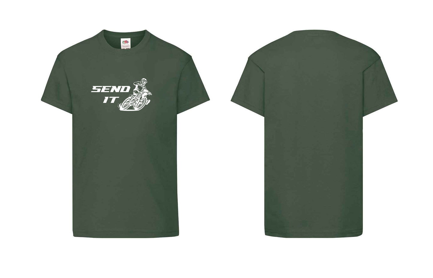 Bottle Green T-Shirt - Send it