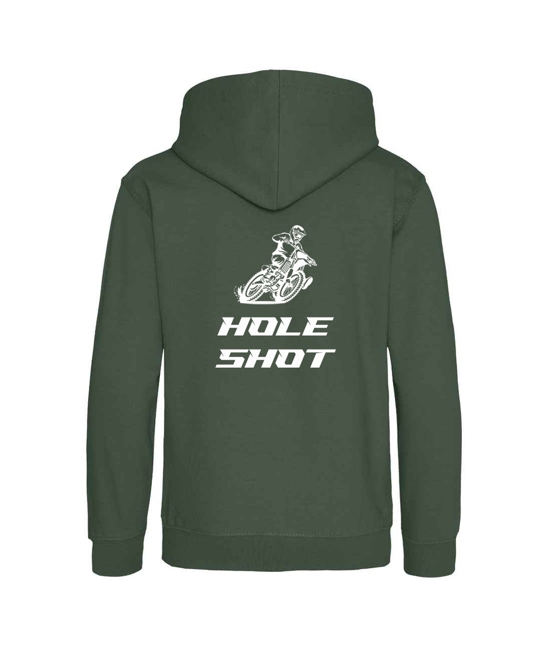 Green Hoodie, Hole shot