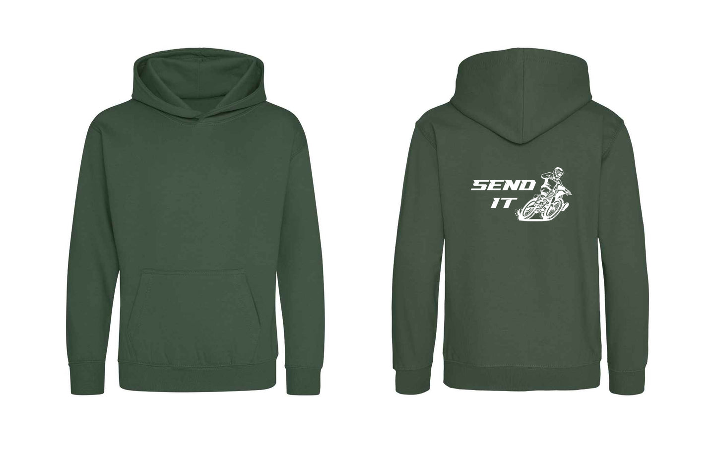 Green Hoodie, Send it