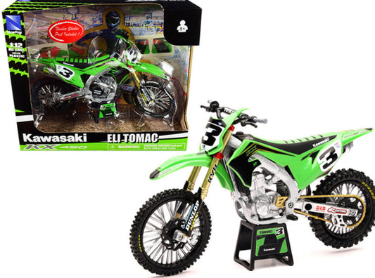 New Ray Kawasaki Kx 450r Eli Tomac