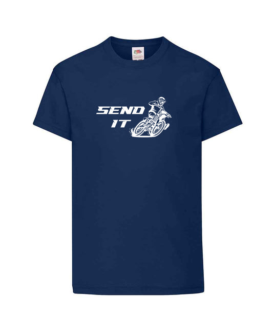 Navy T-Shirt - Send it