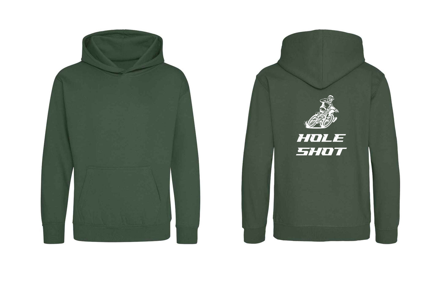 Green Hoodie, Hole shot